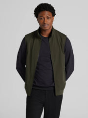 Modern Fit Performance Full Zip Vest