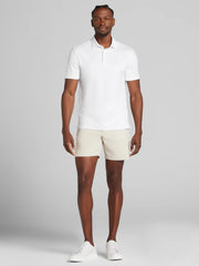 Classic Fit Active Waist Performance Stretch Golf Shorts 7"