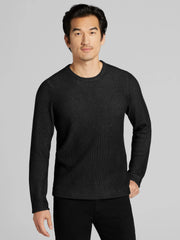 Ribbed Crewneck Sweater