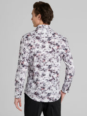CHILLFLEX Slim Fit 4-Way Stretch Button Up Shirt