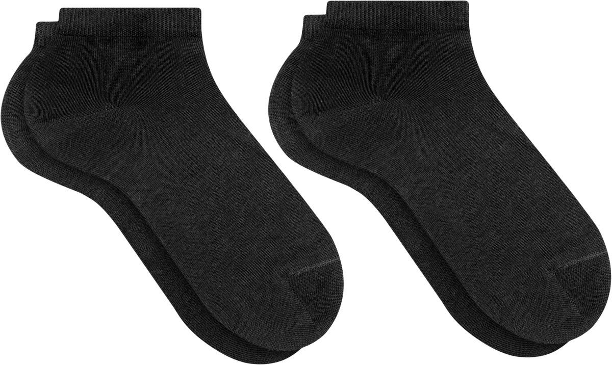 Happy Sneaker Socks, 2-pack