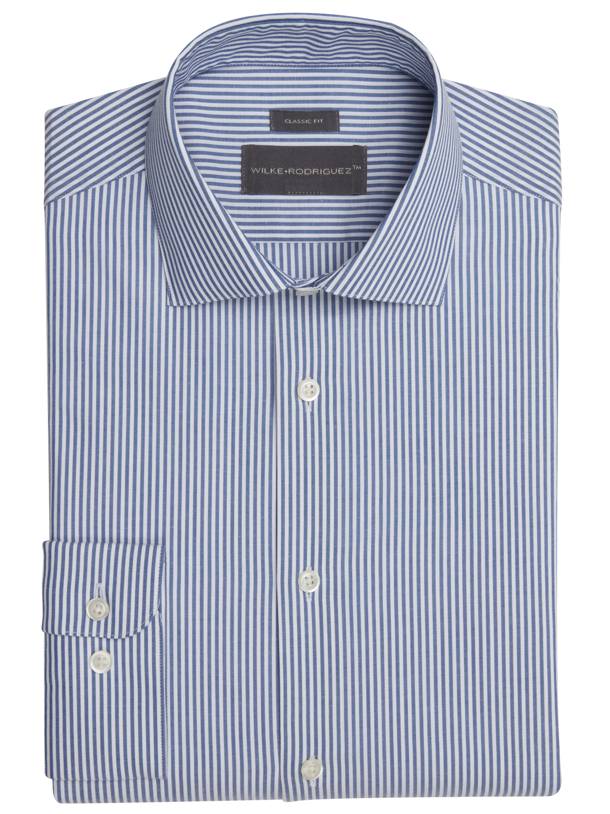 Classic Fit Bengal Stripe Dress Shirt