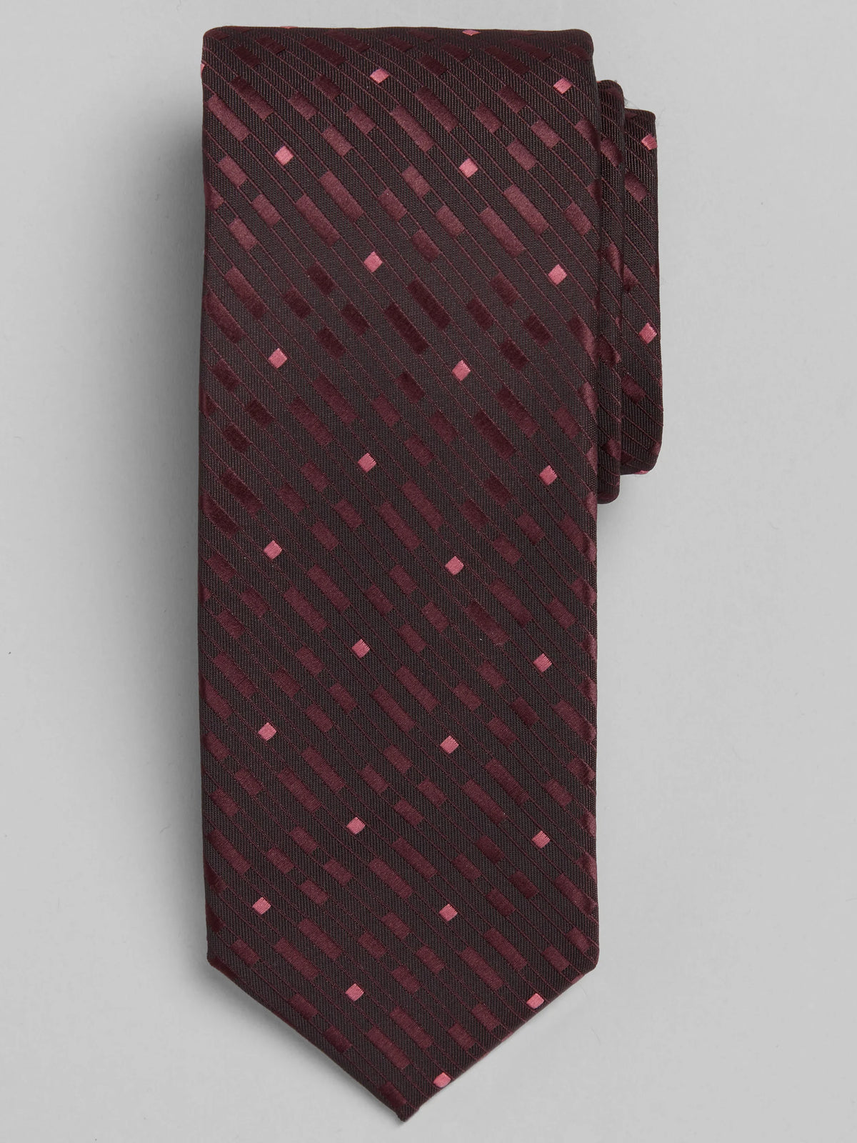 Narrow Brick Block Tie