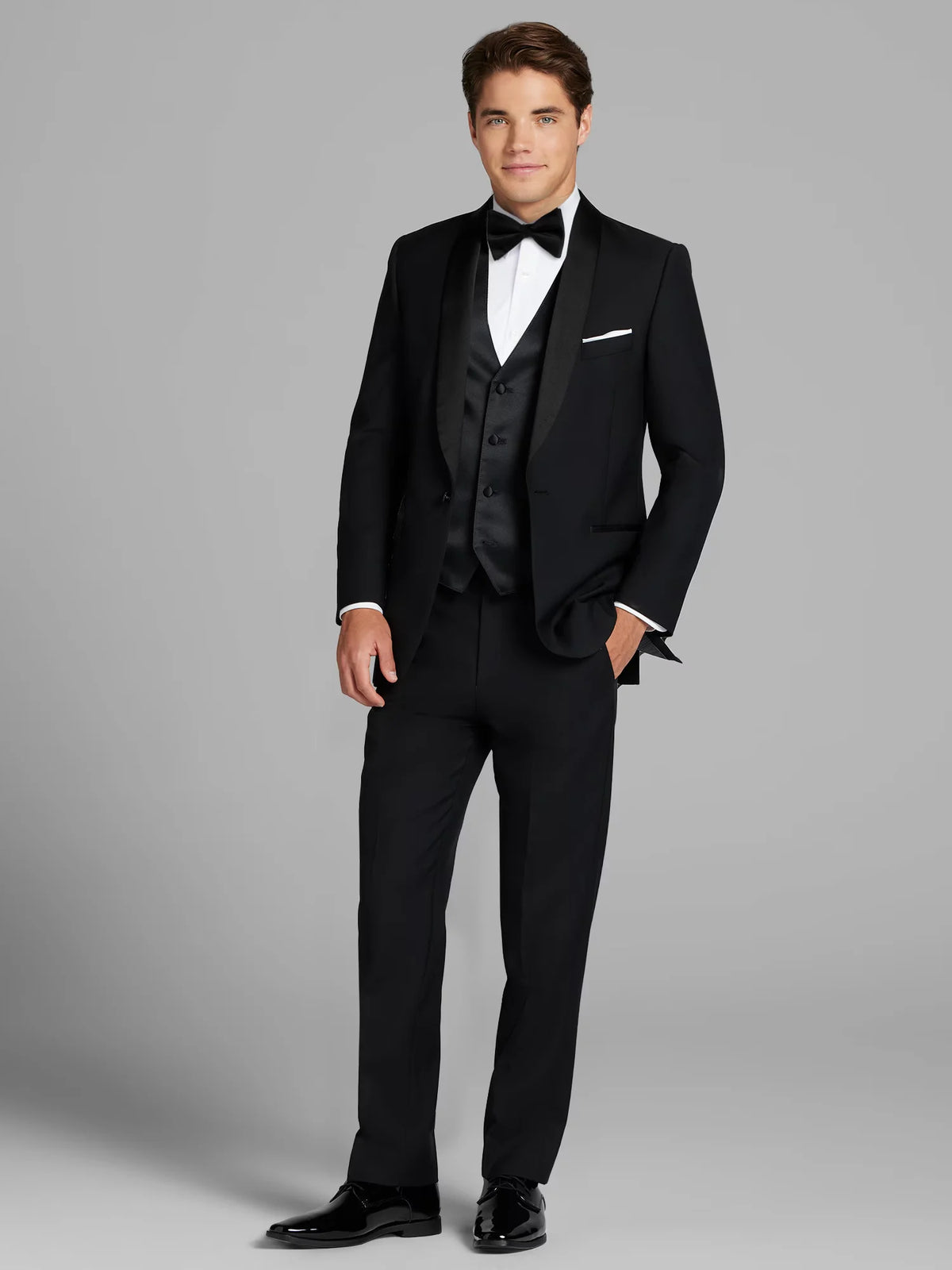 Black Shawl Lapel Tux