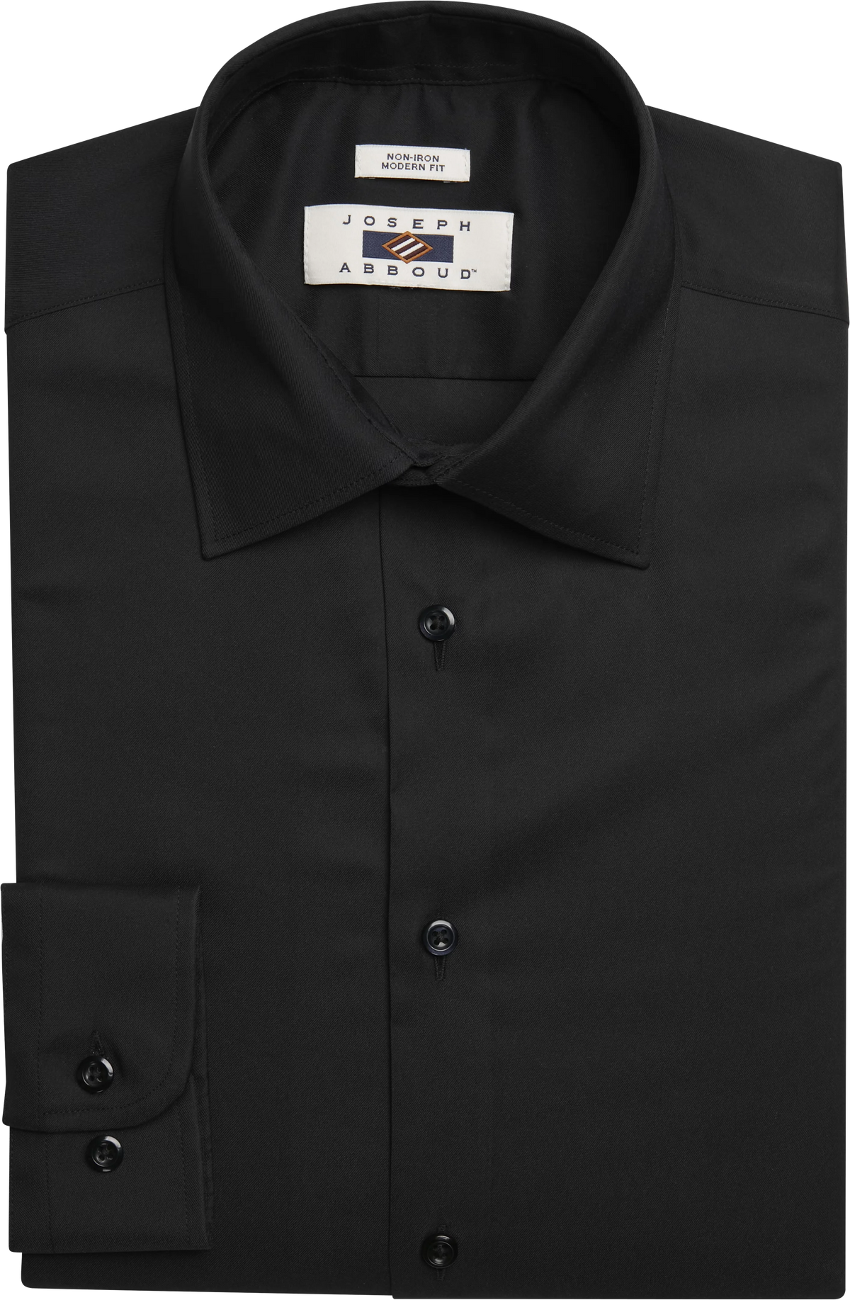 Modern Fit Spread Collar Dress Shirt